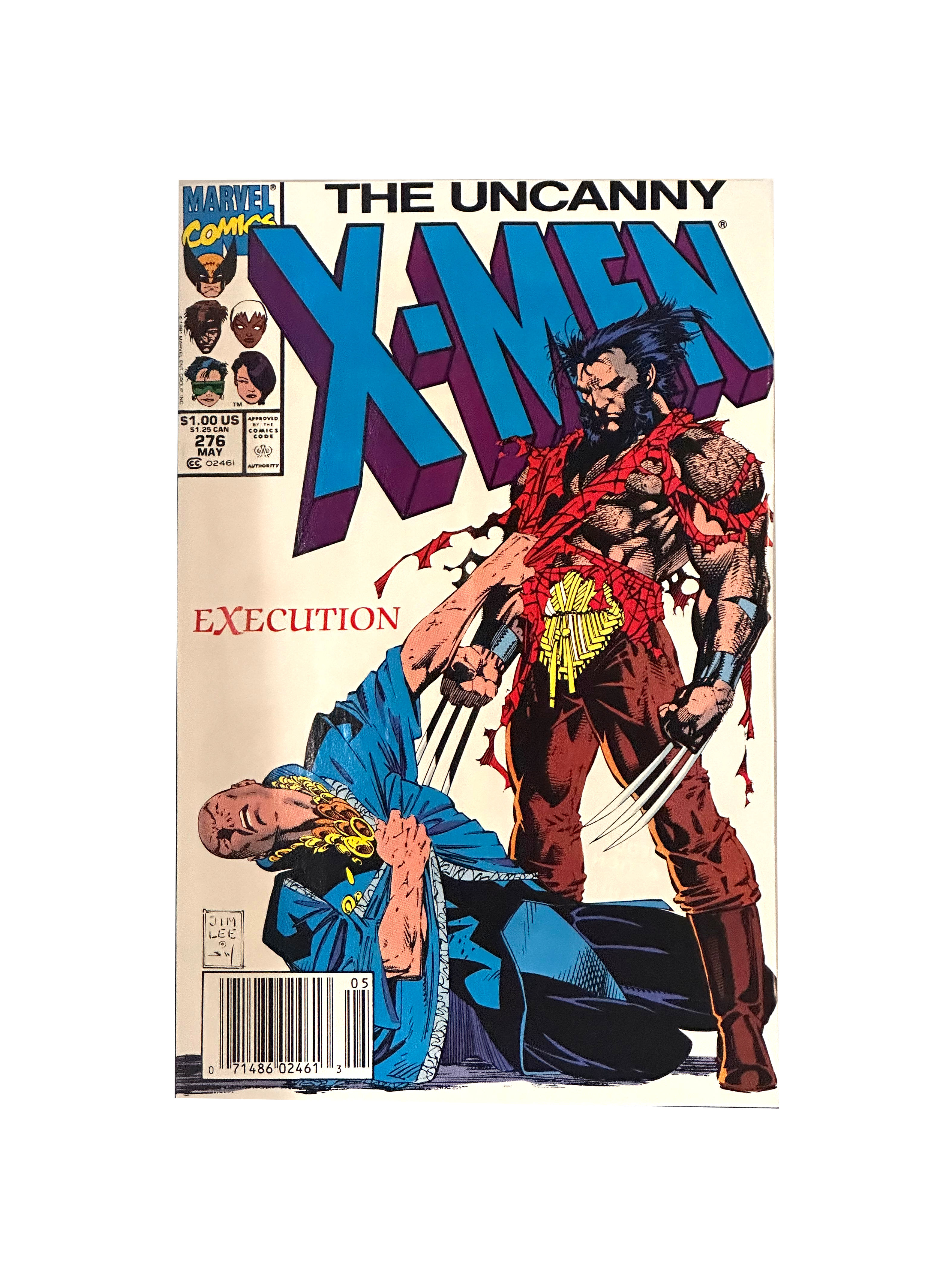 Marvel Comics the Uncanny X-Men #276 May, Execution