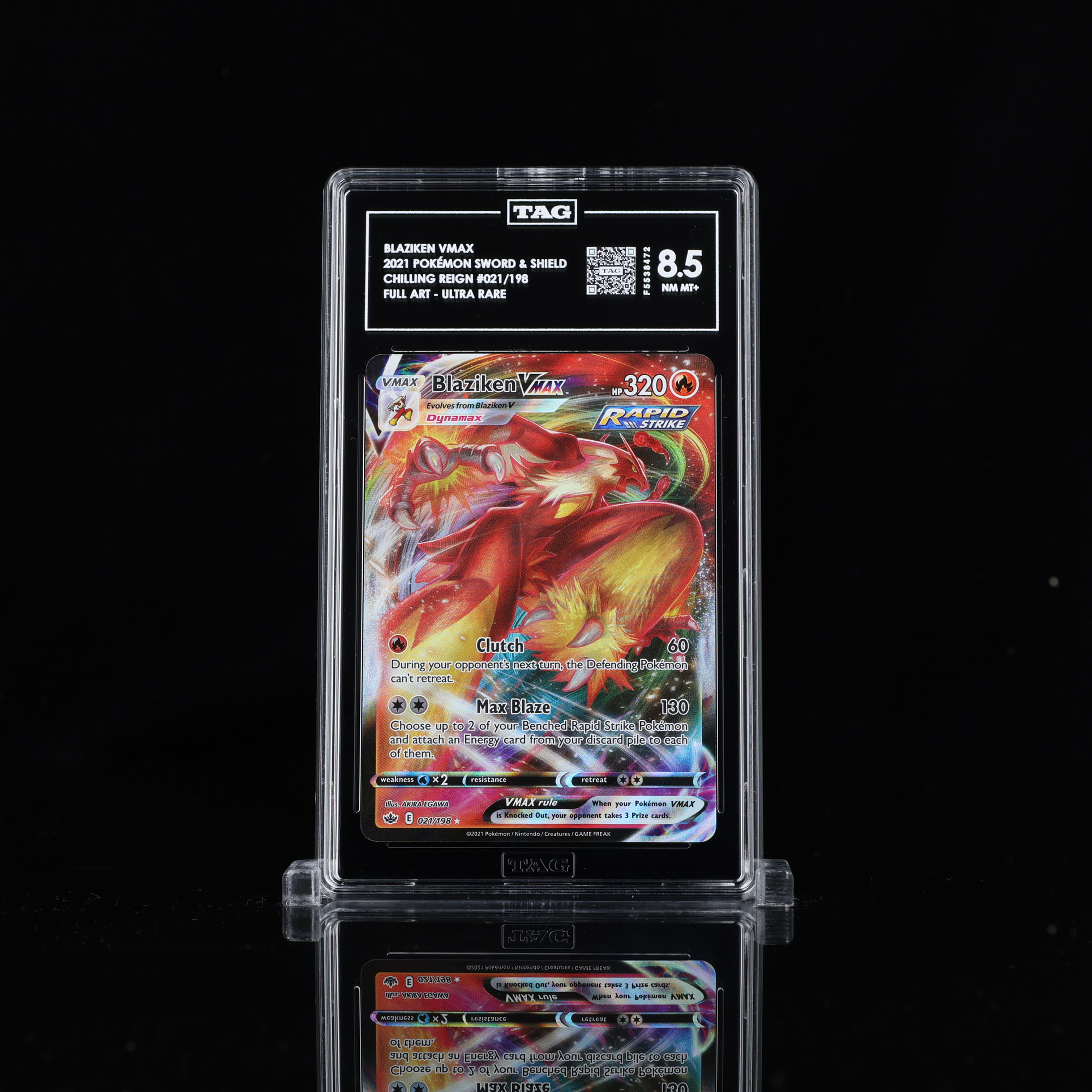 BLAZIKEN VMAX 2021 POKÉMON SWORD & SHIELD #021/198