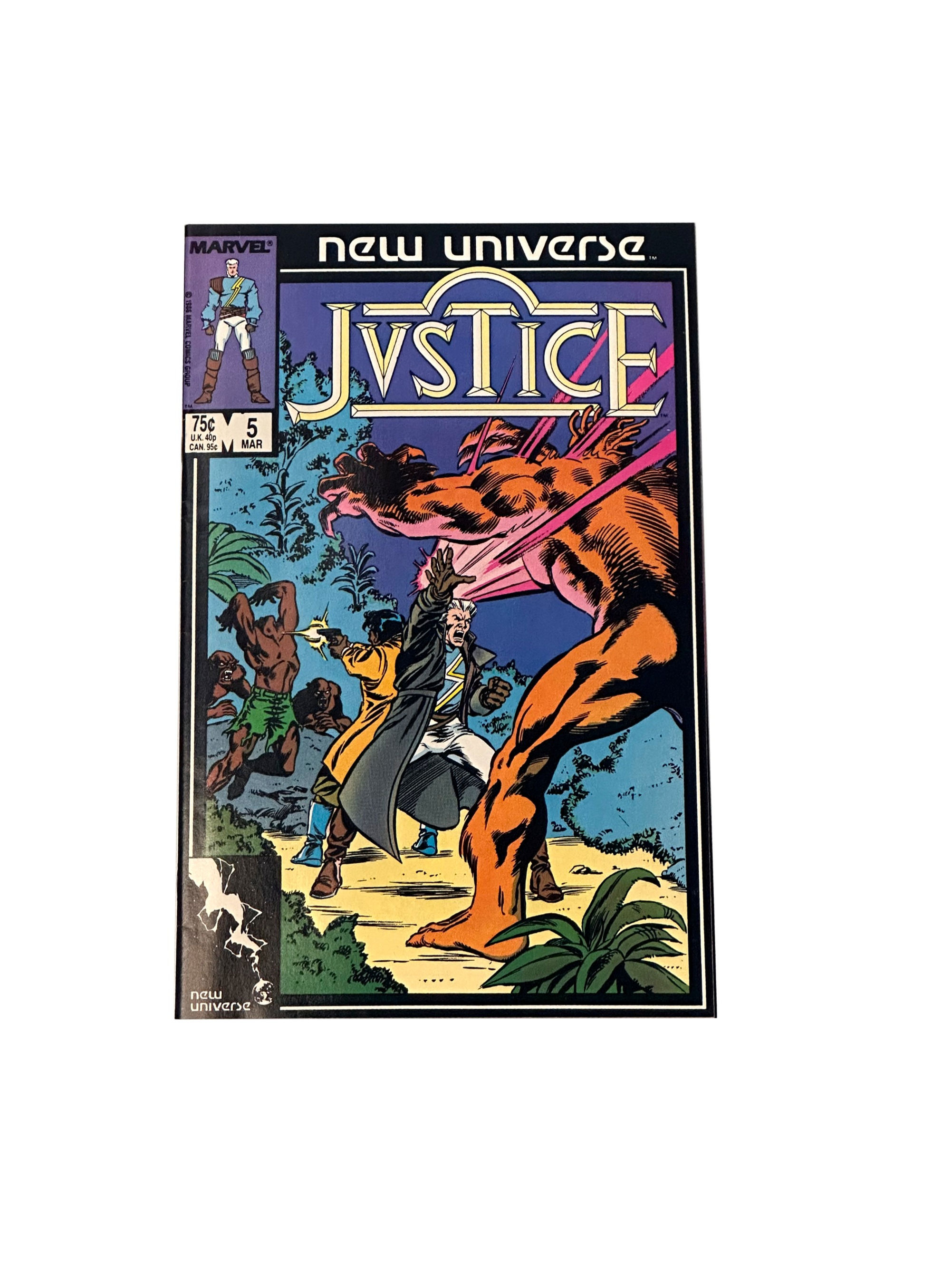 Justice (1986 Marvel) #5 Mar
