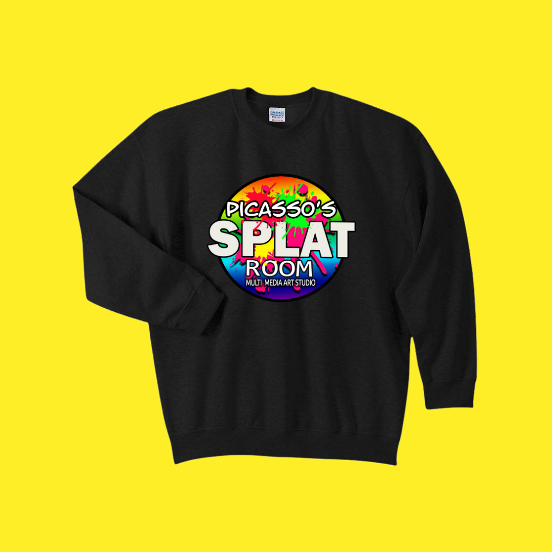 Black Crew Neck Big