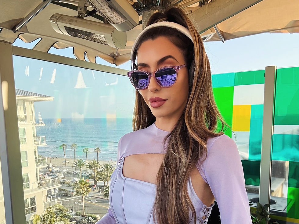 Sunday at the Rooftop Bar
