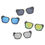 Thumbnail: HINDMARSH | Classic Retro Square Frame Fashion Sunglasses