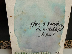 An Imitable Life