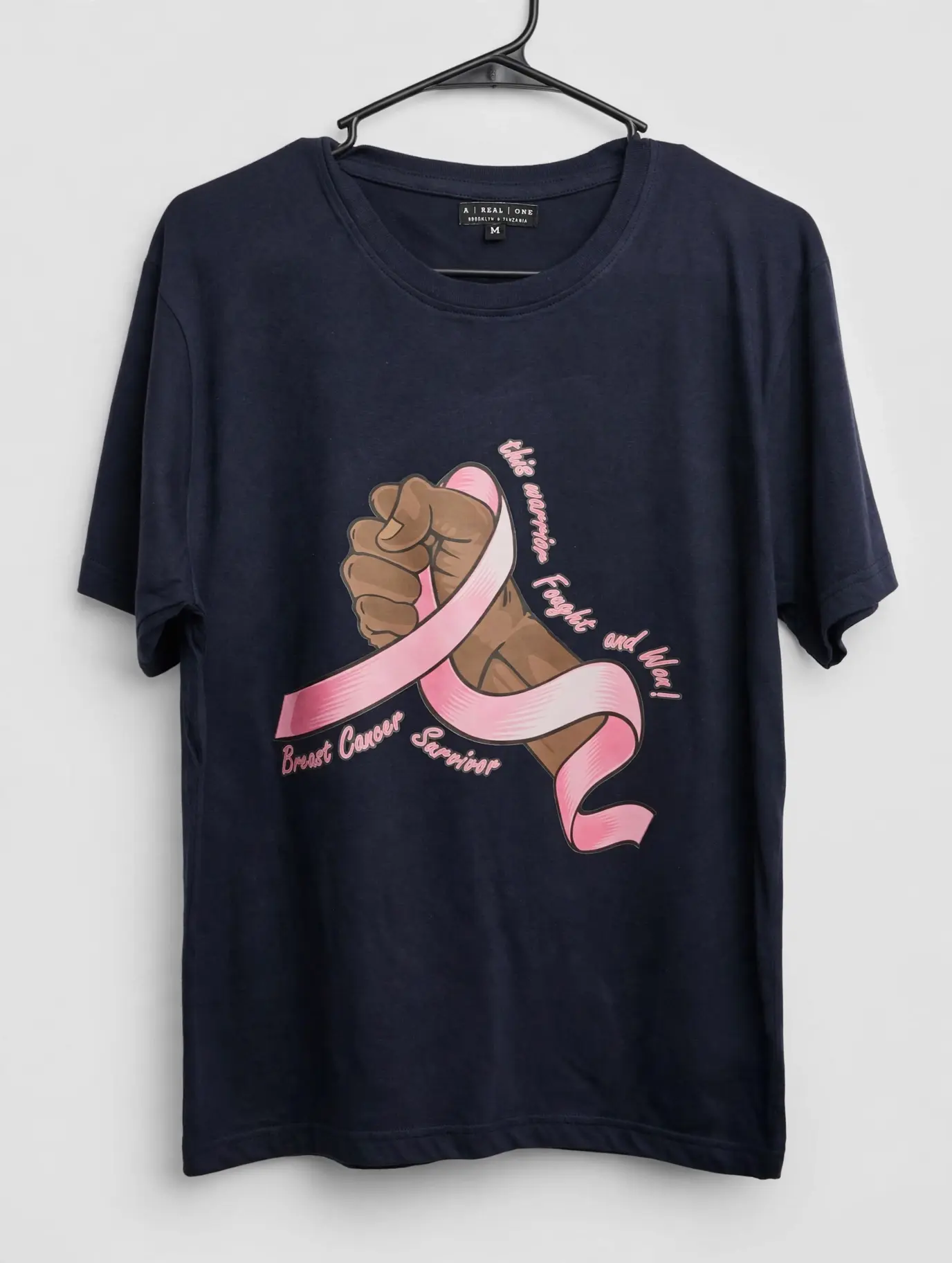 Cancer Survivor Medium Navy Blue