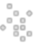 Squares, representing data points, arranged in a disconnected, chaotic way