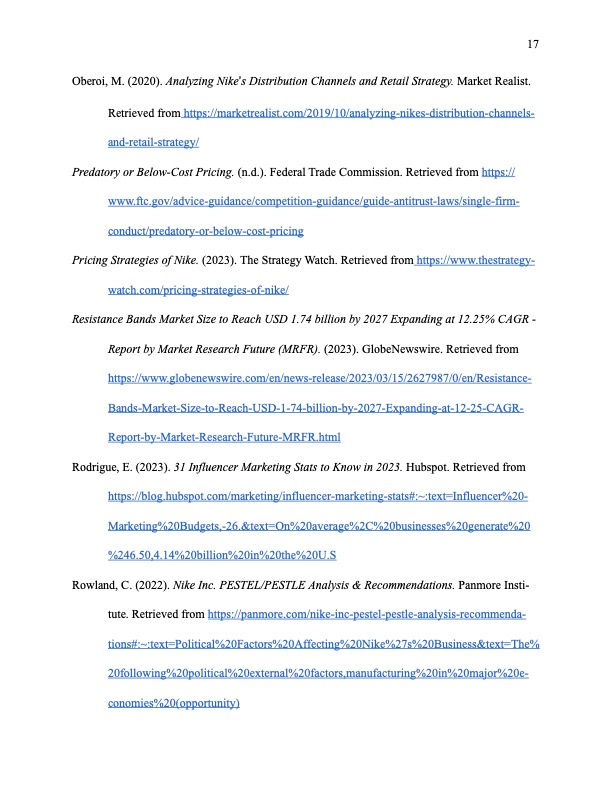 MKT 337 Final Project 17