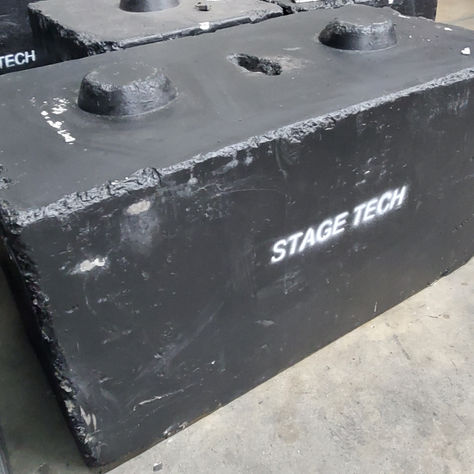 FULL LEGO 4400 LBS CONCRETE BALLAST