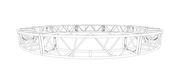 20.5" x 20.5" 20' Circle Truss (BOLTED)