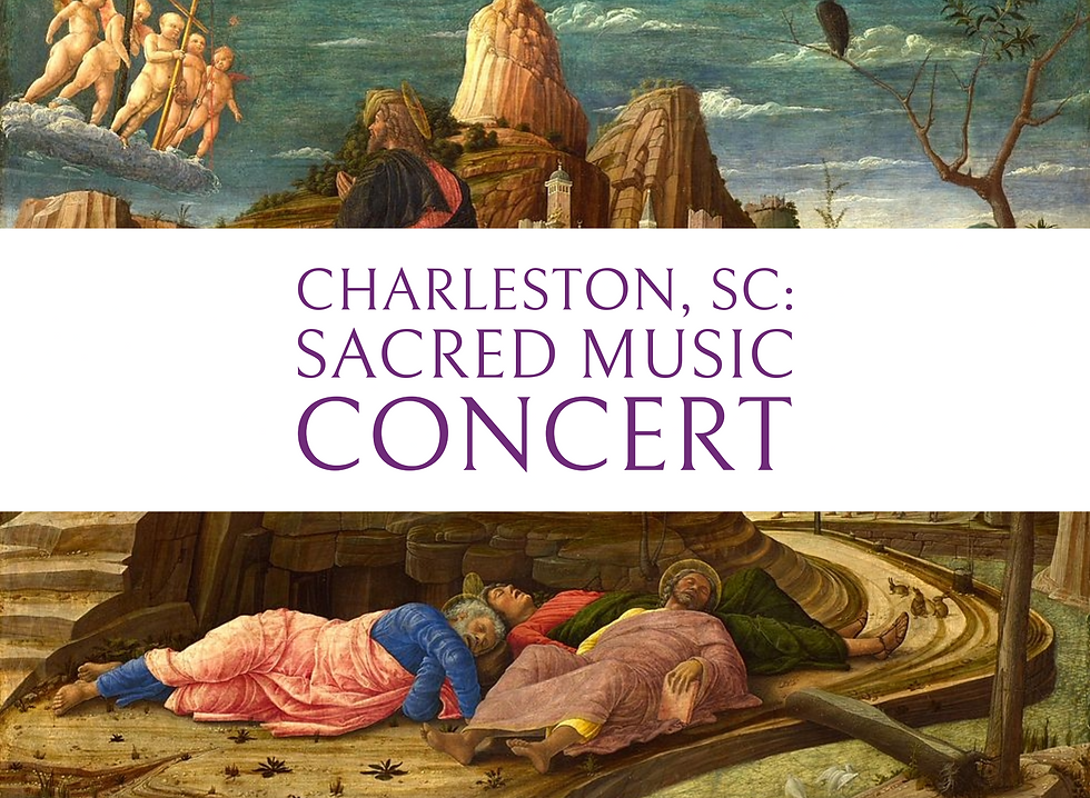 Charleston, SC: Sacred Music Concert