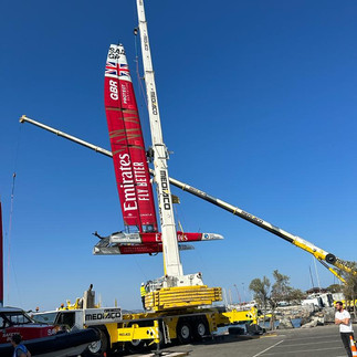 Team GBR F-50 before launch