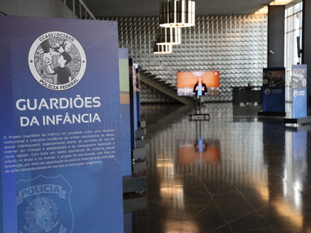 PF realiza exposição em Brasília para celebrar resultados do Projeto Guardiões da Infância