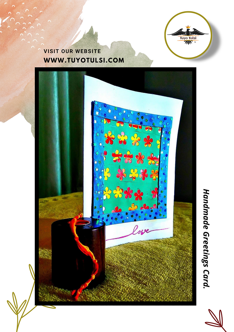 Thumbnail: Good Wishes greetings card.