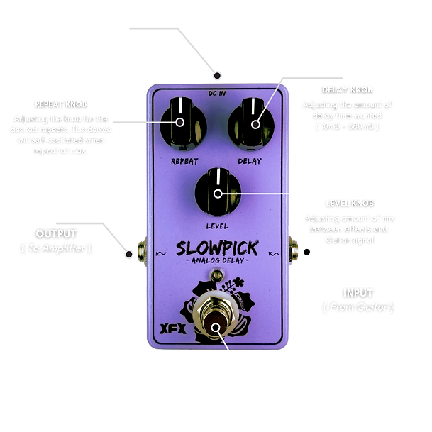 slowpick analog delay