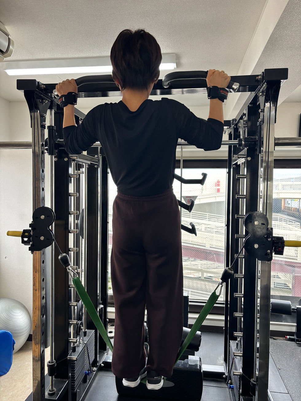 【女性でも懸垂できる方法】