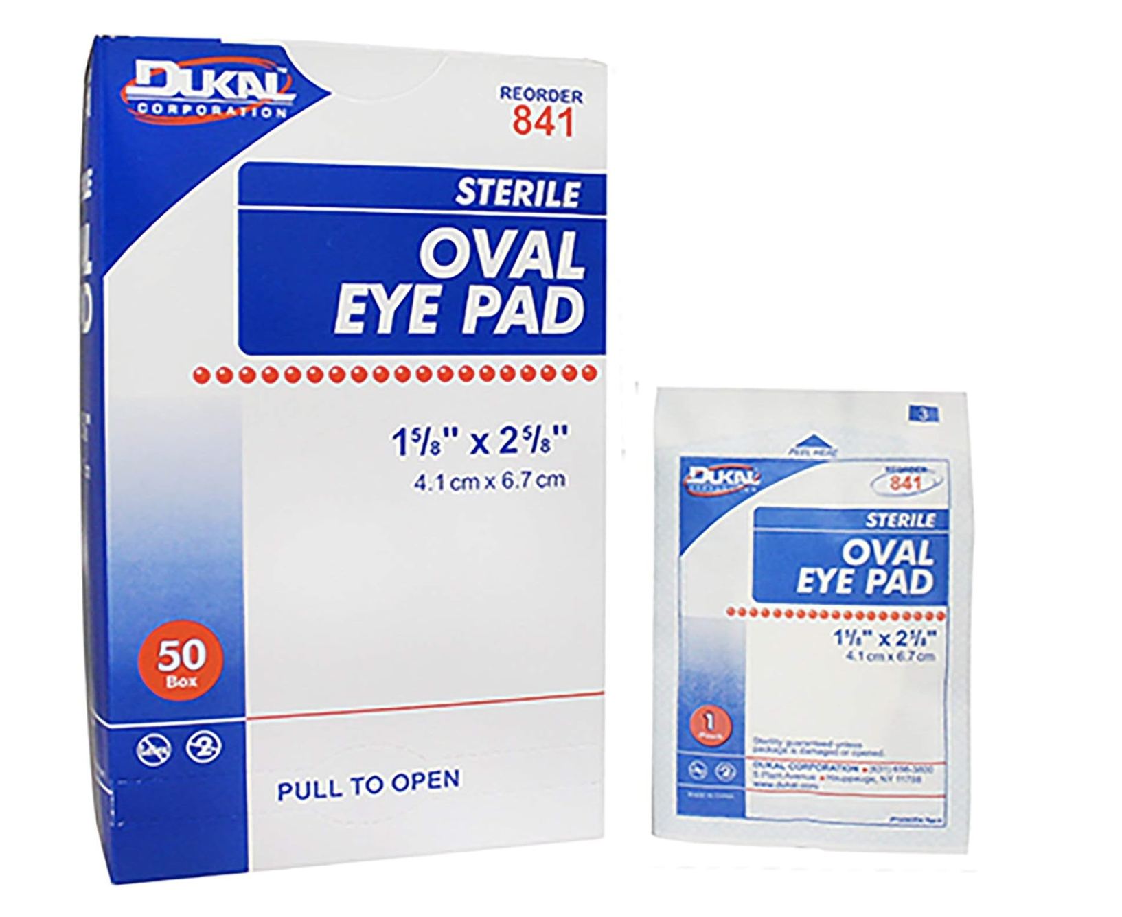 Eye Pad Sterile, 50/Bx