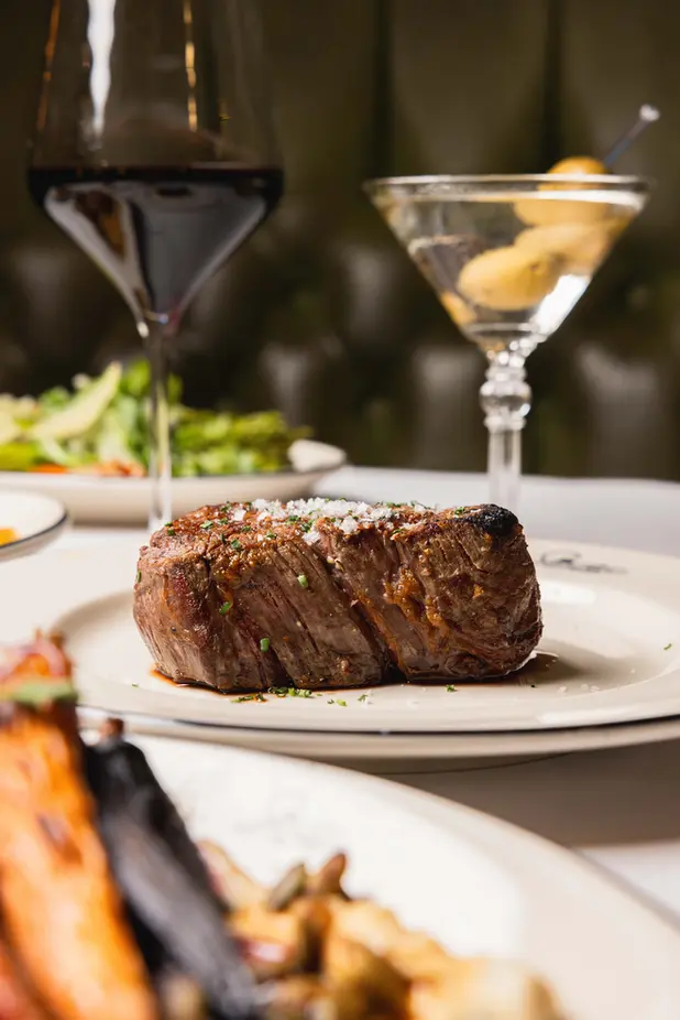 Filet Mignon at Sinatra Bar & Lounge