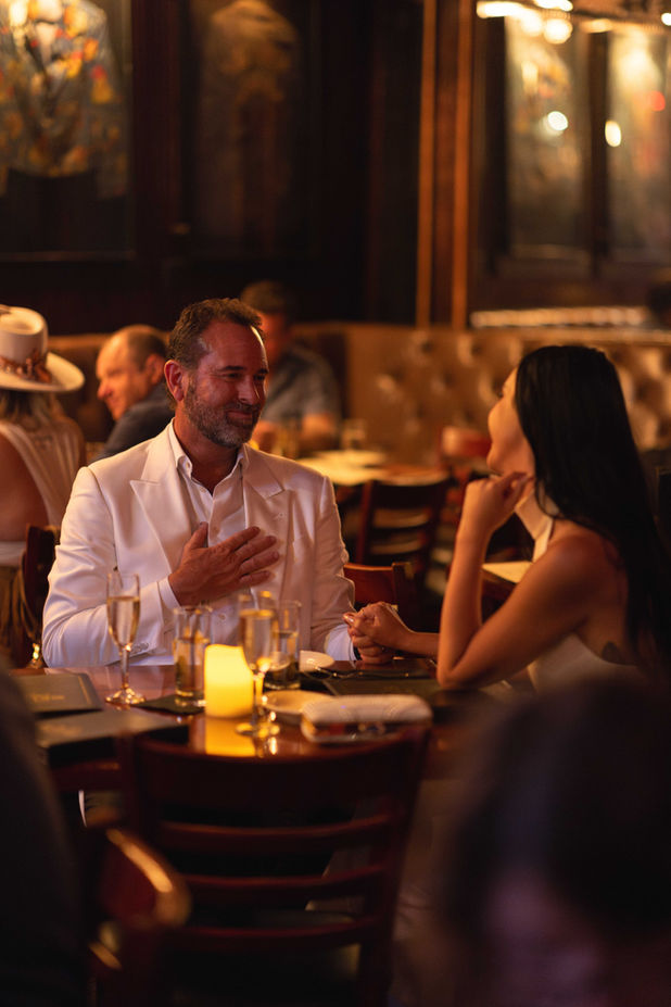 Guests dining at Skull's Rainbow Room