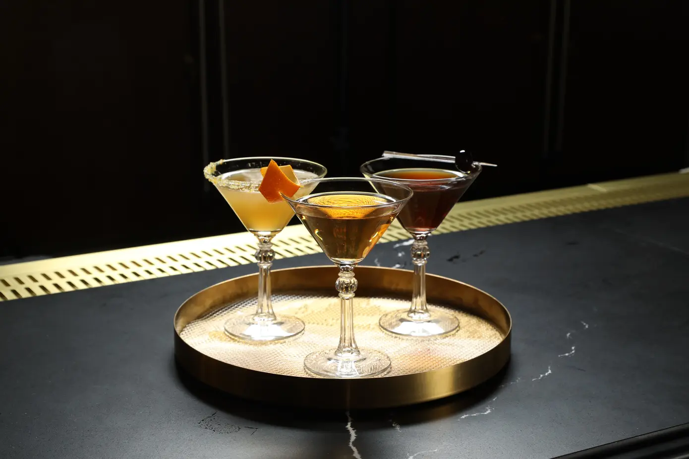 Cocktails at Sinatra Bar & Lounge in downtown Nashville
