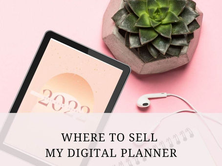 Where to sell my digital planner online?