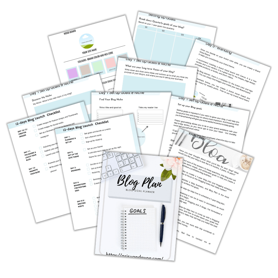 Blog-plan-workbook-