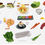 Thumbnail: 91 Korean foods Clip art and graphics bundle, commercial use
