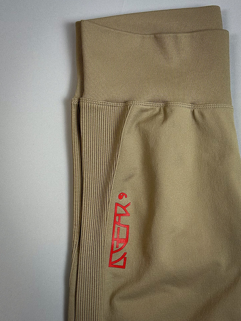 Thumbnail: "WARRIOR" LEGGINGS IN SAND | SHE PLUS