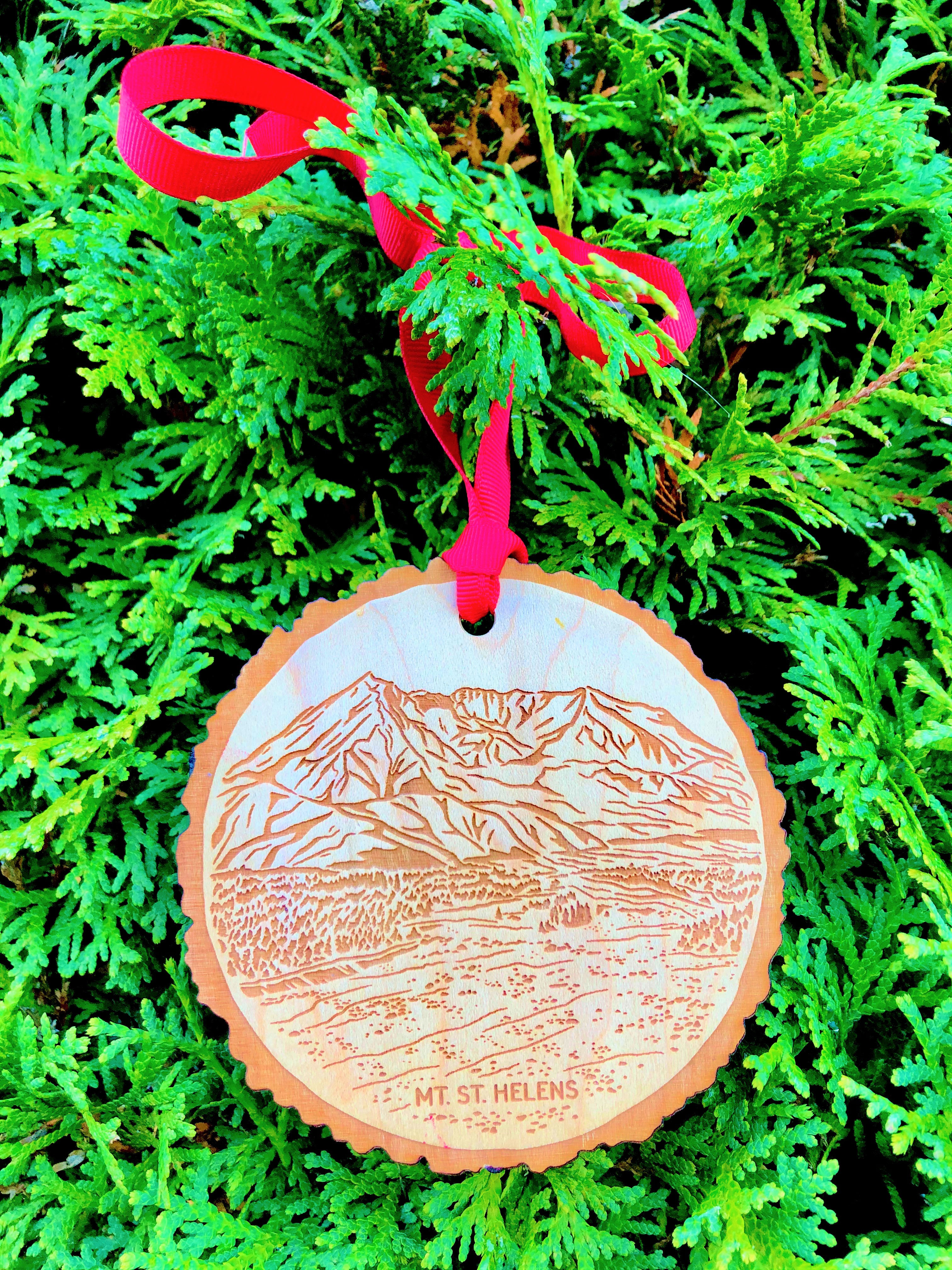 Mt. St. Helens Ornament
