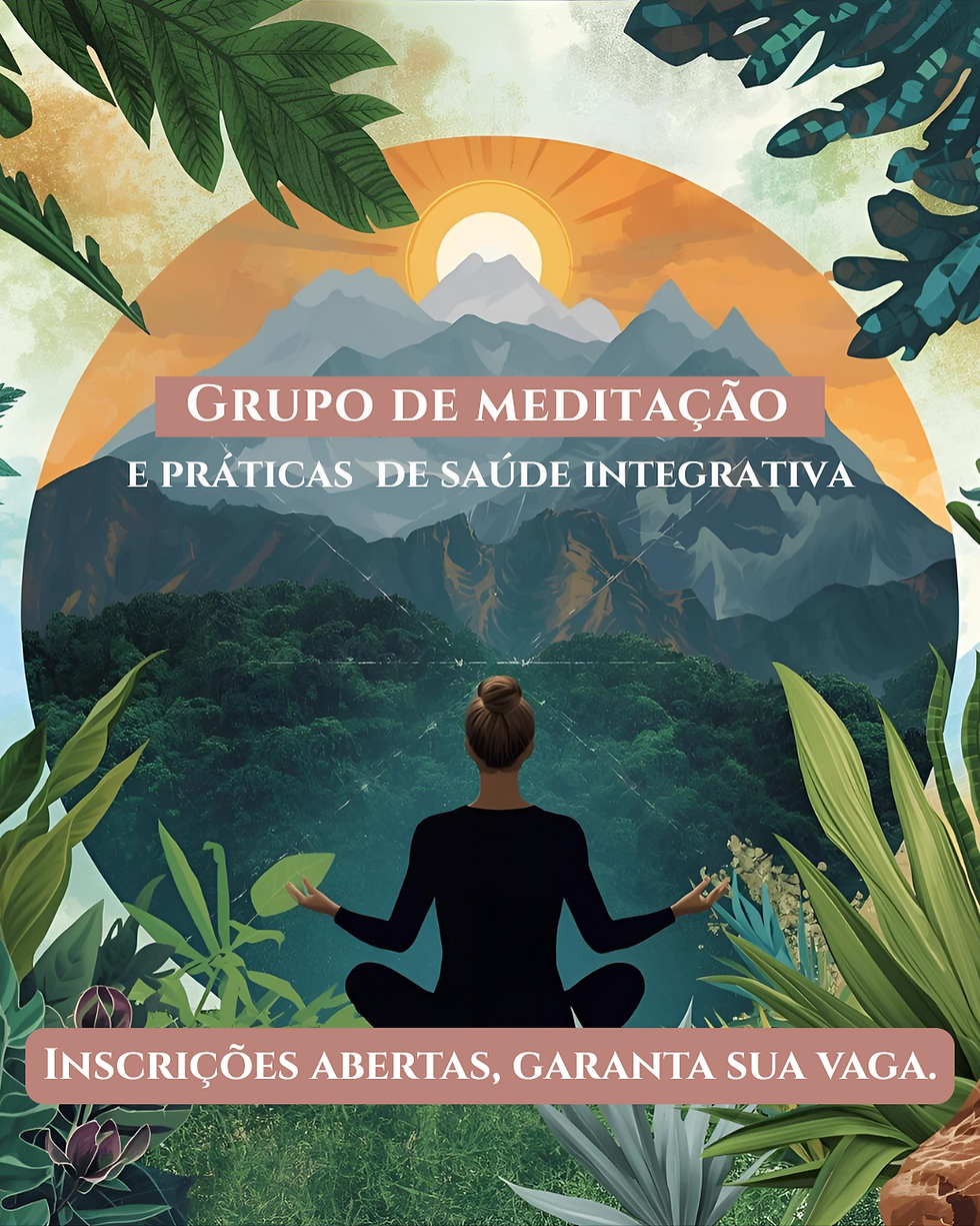 Grupo de saúde integrativa - Parque da Serra do Curral.