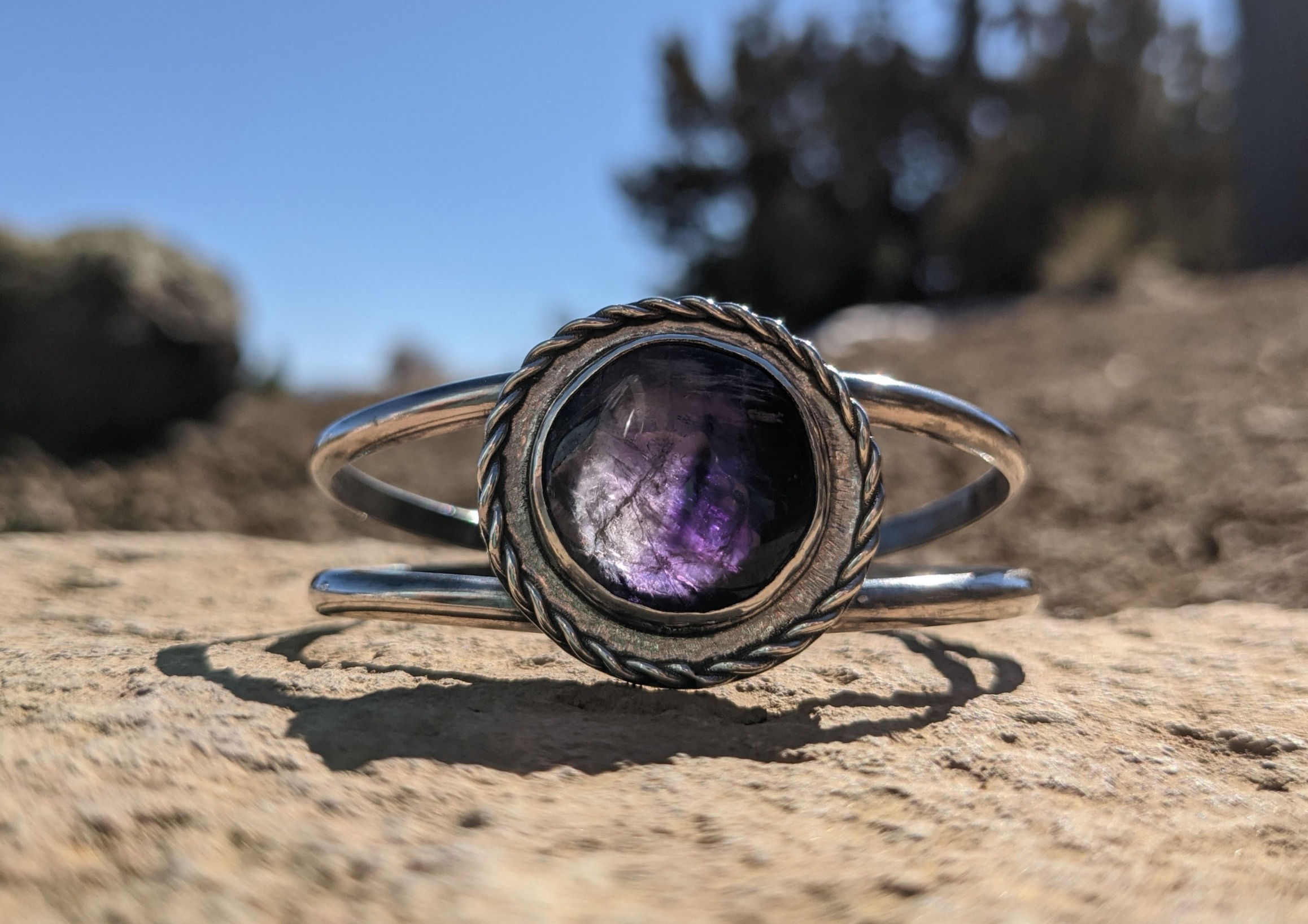 Amethyst Cuff