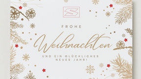 Stahlbau Schmidt wünscht Frohe Weihnachten & ein glückliches Neues Jahr!