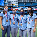 Public appearance at Toronto Blue Jays game