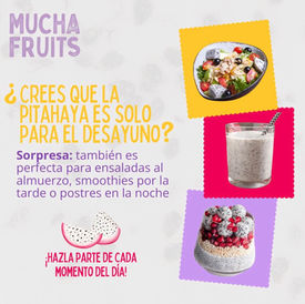 Mucha Fruits Instagram Post