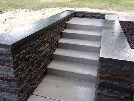 WALKWAYS, STEPS, AND LANDINGS BY MILTON CONSTRUCTION