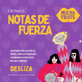 Mucha Fruits Instagram Post