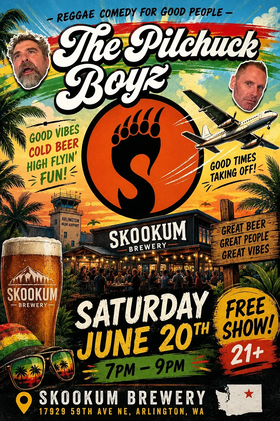 Pilchuck Boyz LIVE at Skookum Brewery