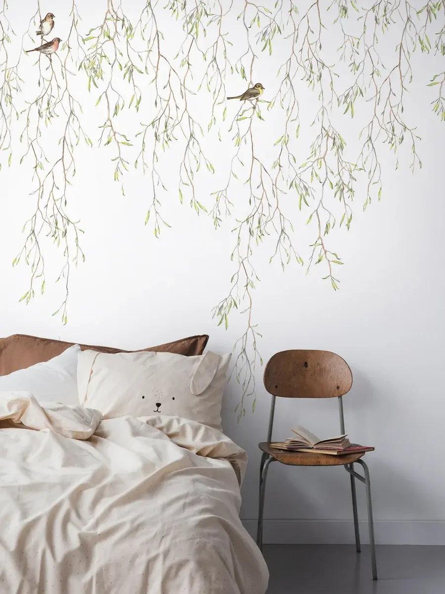 Papier peint Borastapeter Spring Birds pour Maison Cosy Magazine 