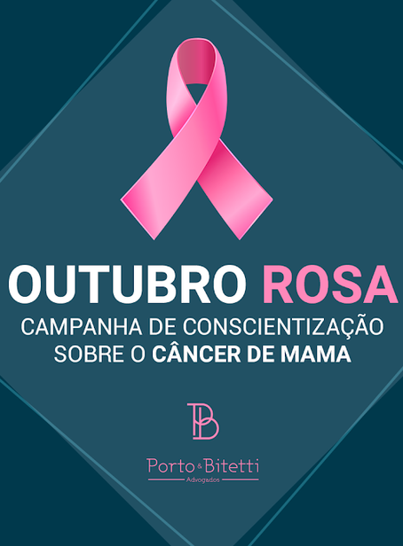 Outubro Rosa: campanha de conscientização sobre o câncer de mama