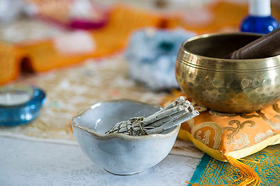 Elemental Space Clearing Smudge Smudging Tools Brass Bowl