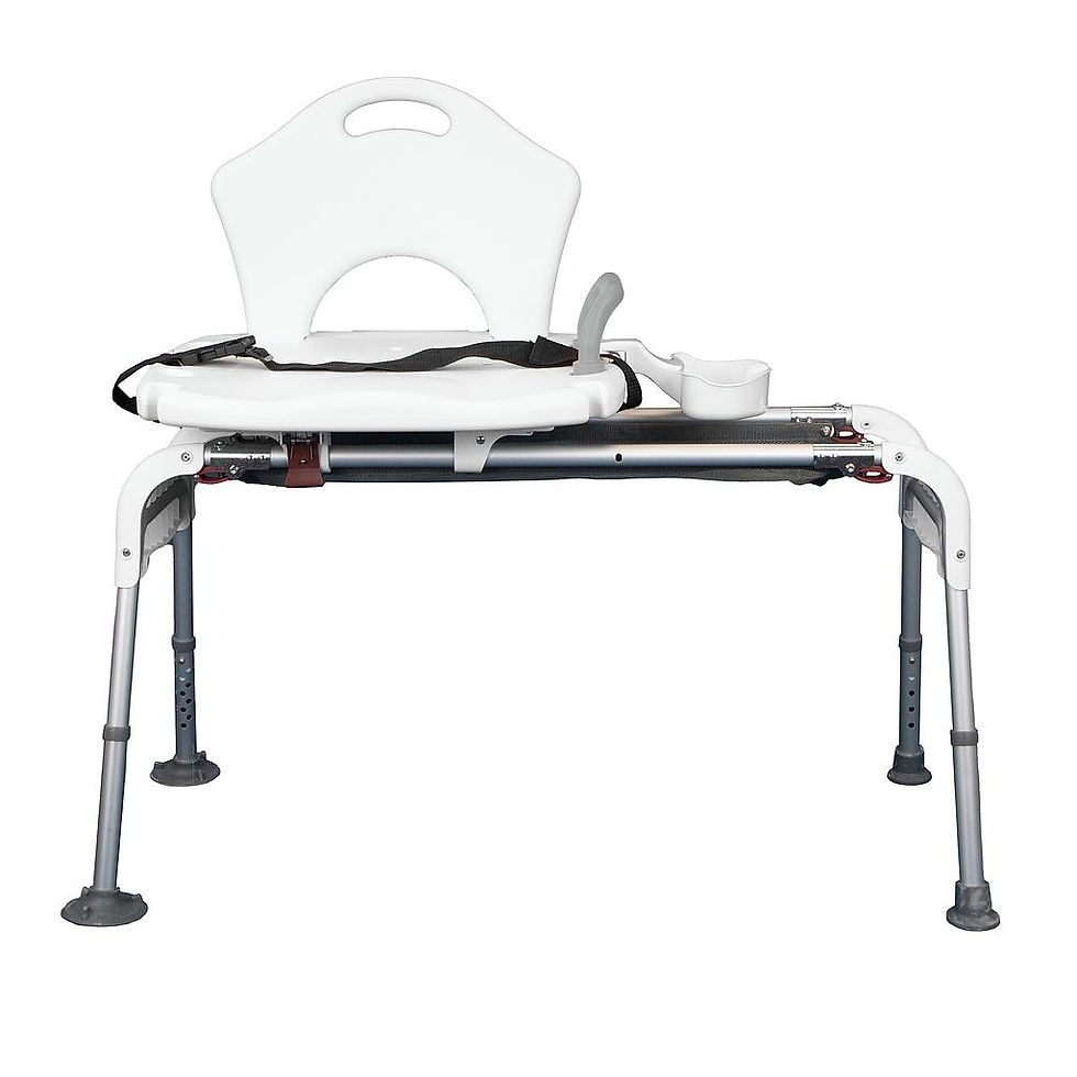 Thumbnail: sliding transfer bench