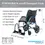 Thumbnail: Strongback Excursion 12 Transport Wheelchair - Attendant Brake