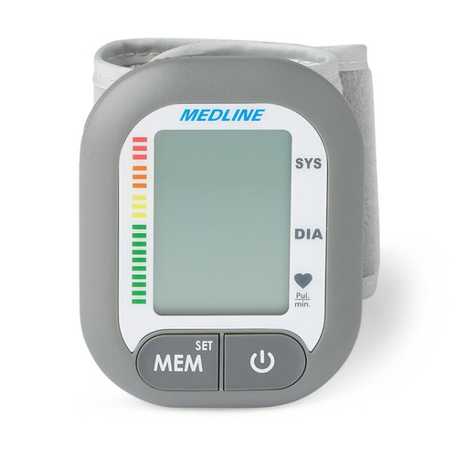 Medline Digital Wrist Blood Pressure Monitor PlazaHomeCare