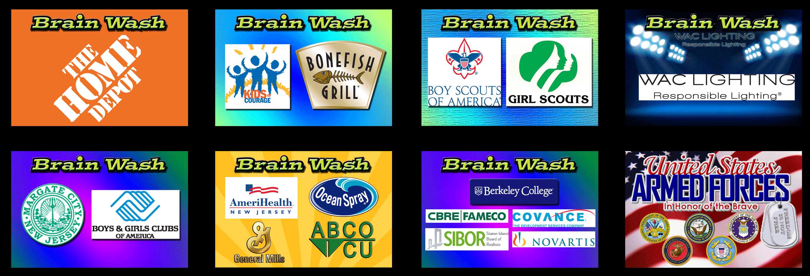 Brain Wash Game Show schools corporate best top number 1 game show team building entertainment Eric Dasher