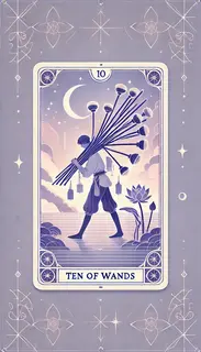 The Ten of Wands