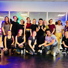 Whole group, community. Dance for adults day.