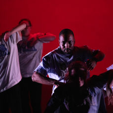 Adult street dance. Hot house dance show performance.
