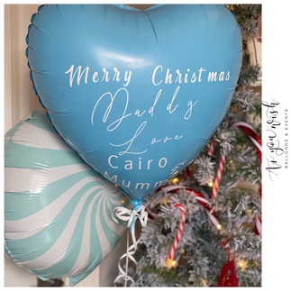 Xmas Day Balloons