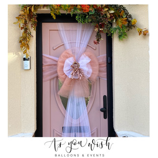 Custom Design Door Bows