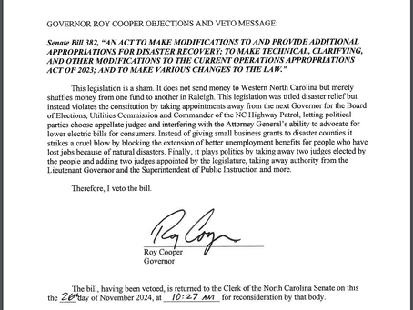 How Our Government Failed Us in Western North Carolina Following Hurricane Helene.