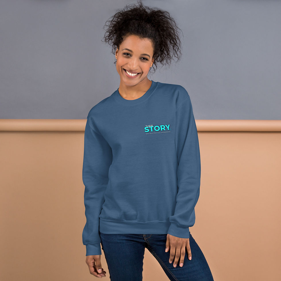 Thumbnail: 'Their Story' 501(c)(3) - Crewneck Sweatshirt