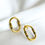 Thumbnail: Gold Hollow Studs